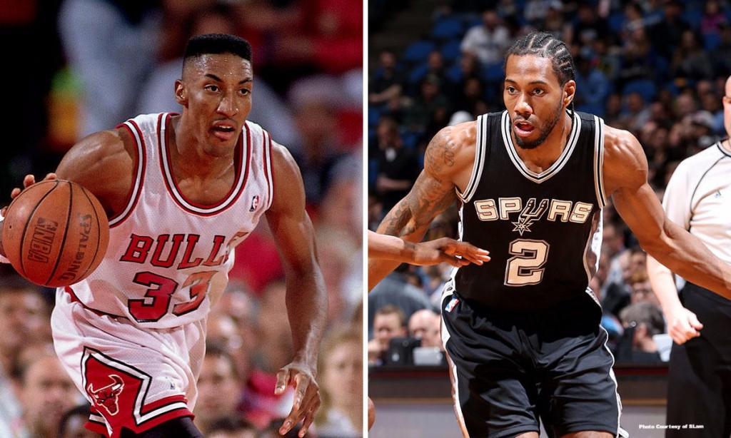 Small Forward: Scottie Pippen vs. Kawhi Leonard