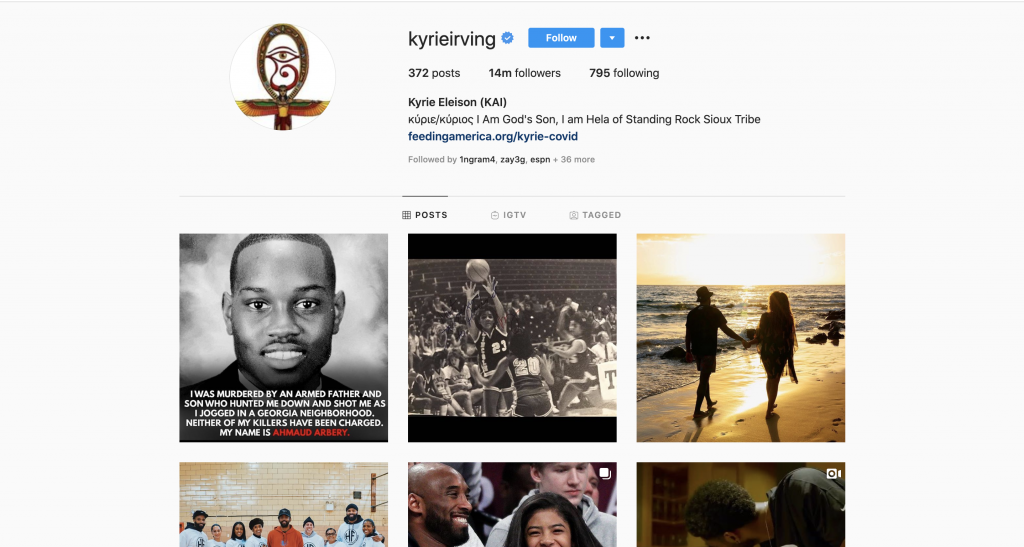 (via Kyrie Irving/Instagram)