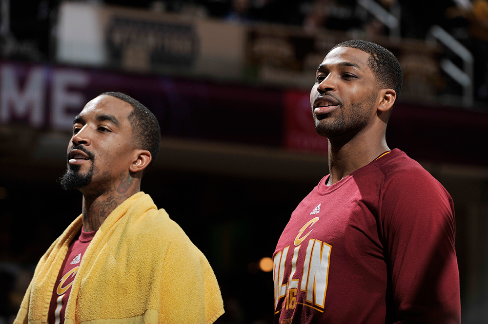 tristan thompson and jr smith