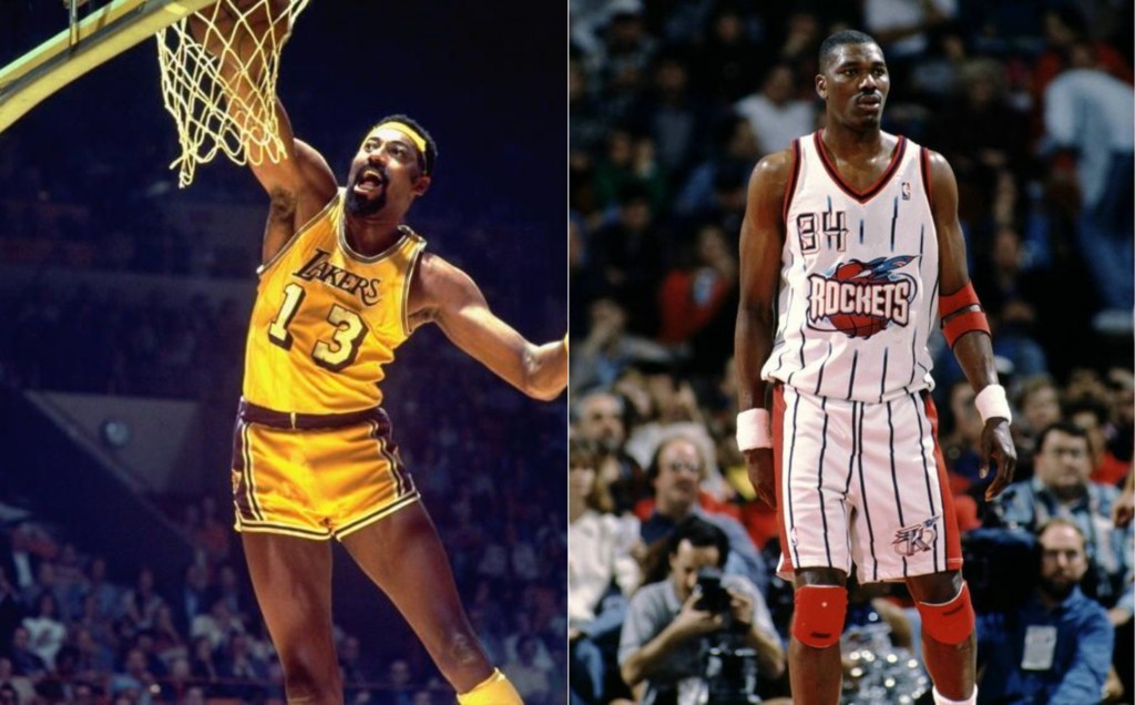 Wilt Chamberlain vs. Hakeem Olajuwon