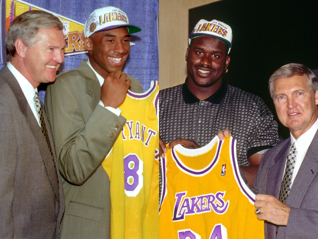Jerry West Was The Force Behind Acquiring Kobe Bryant and Shaquille O’Neal