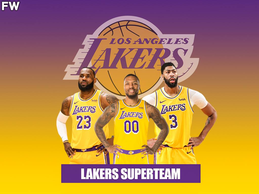 Lakers Superteam: LeBron James, Anthony Davis, Damian Lillard