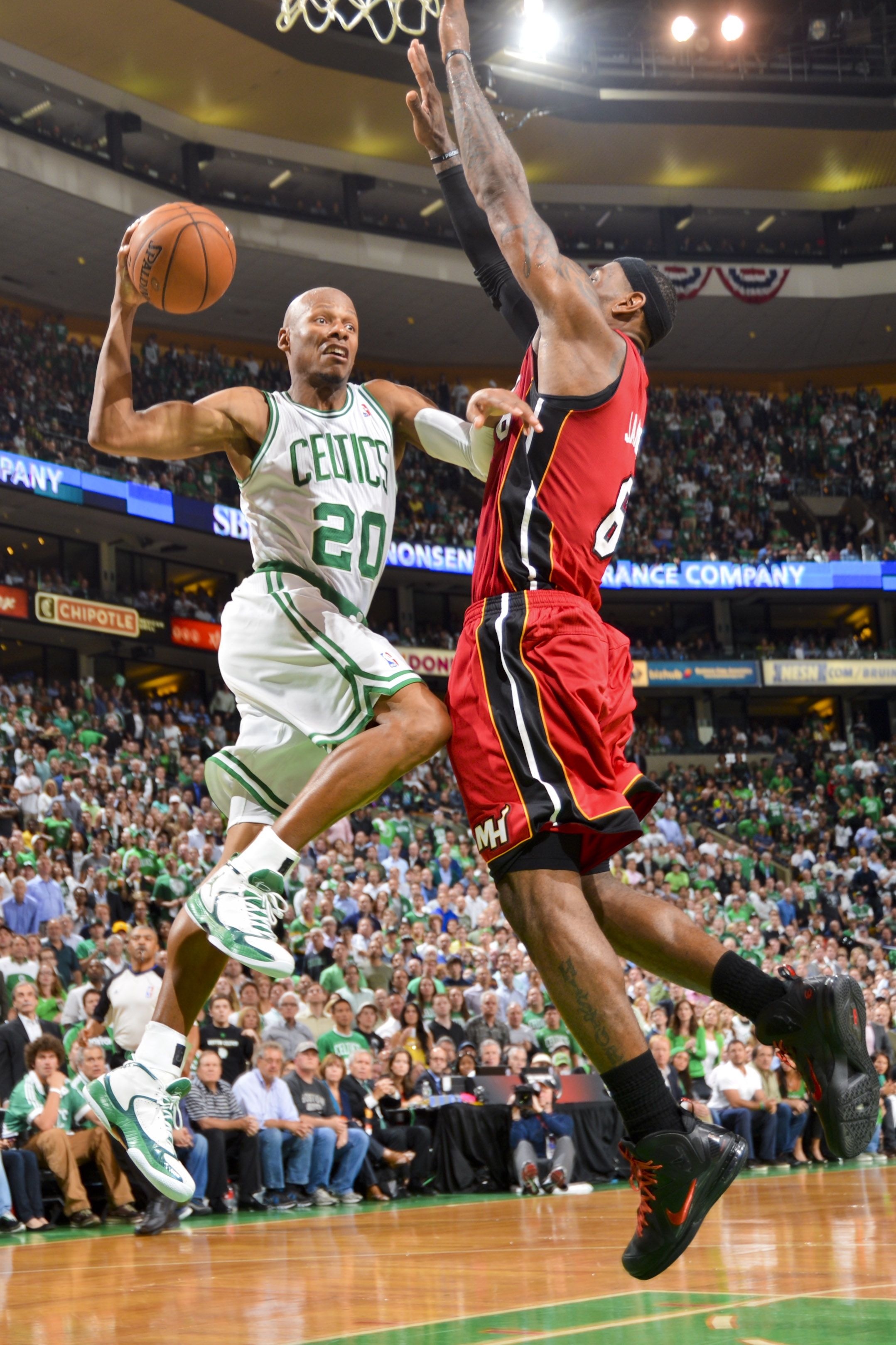 Ray Allen vs. LeBron James