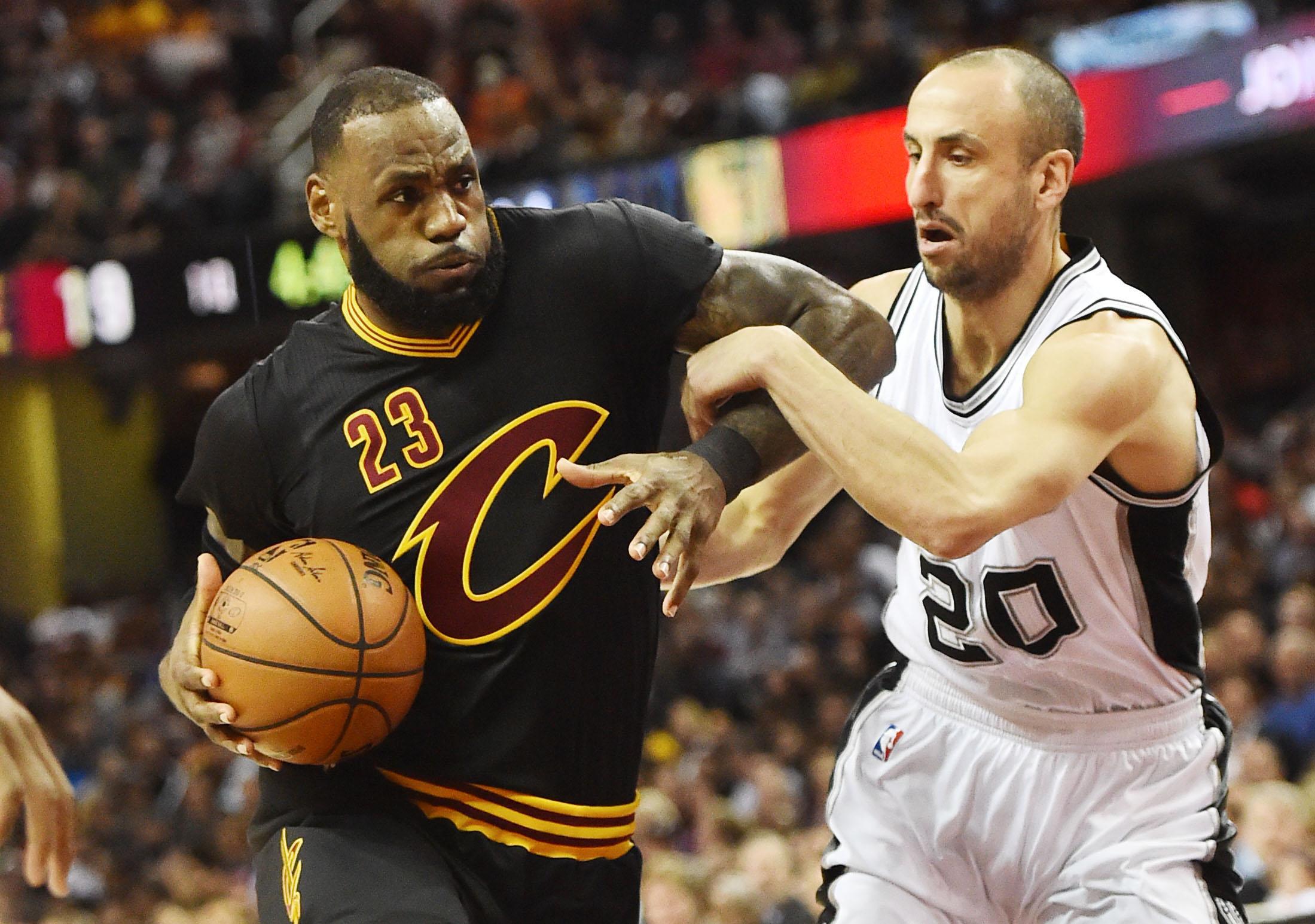 Manu Ginobili vs. LeBron James