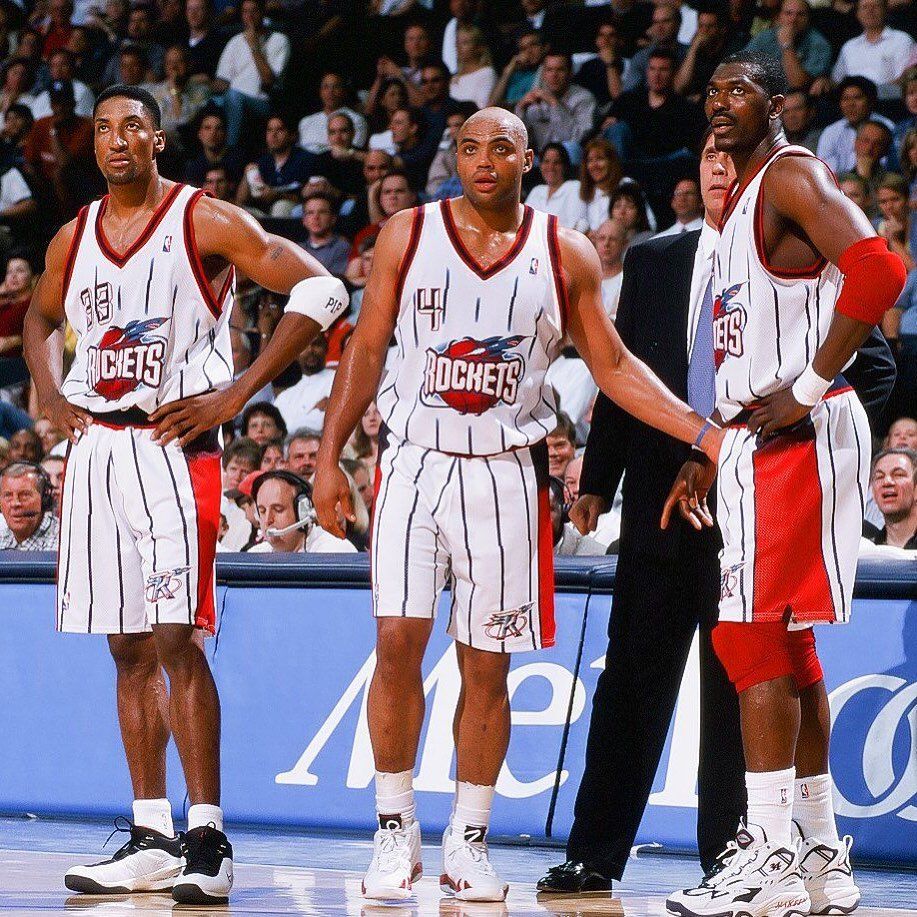 Scottie Pippen Charles Barkley Hakeem Olajuwon