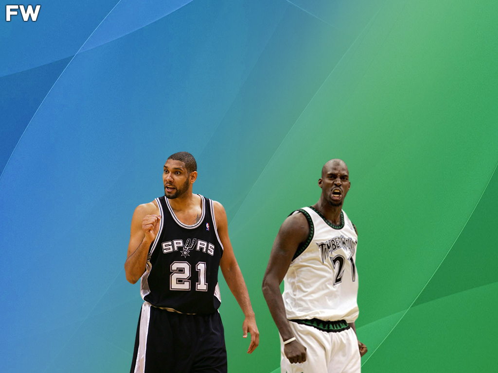 Tim Duncan vs. Kevin Garnett