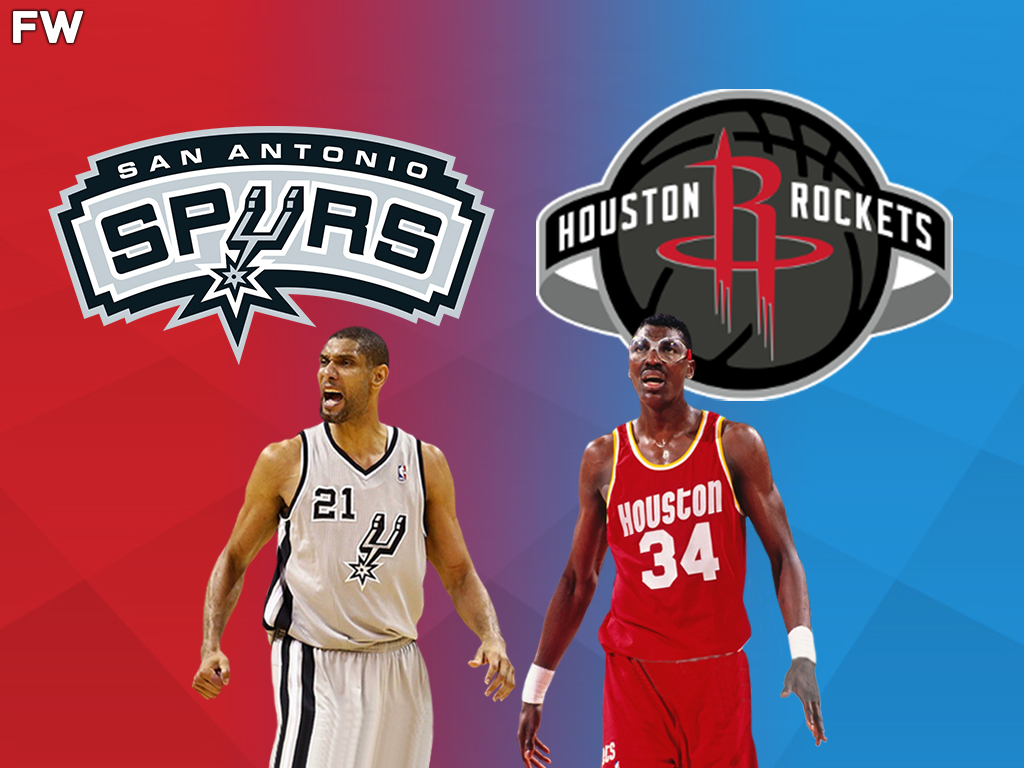 Tim Duncan vs. Hakeem Olajuwon