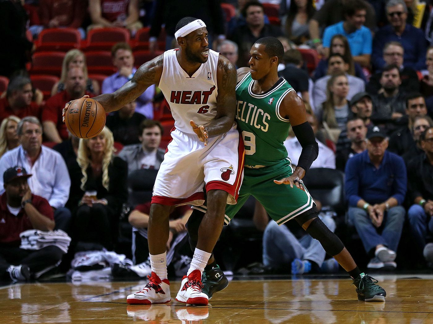 LeBron James vs. Rajon Rondo