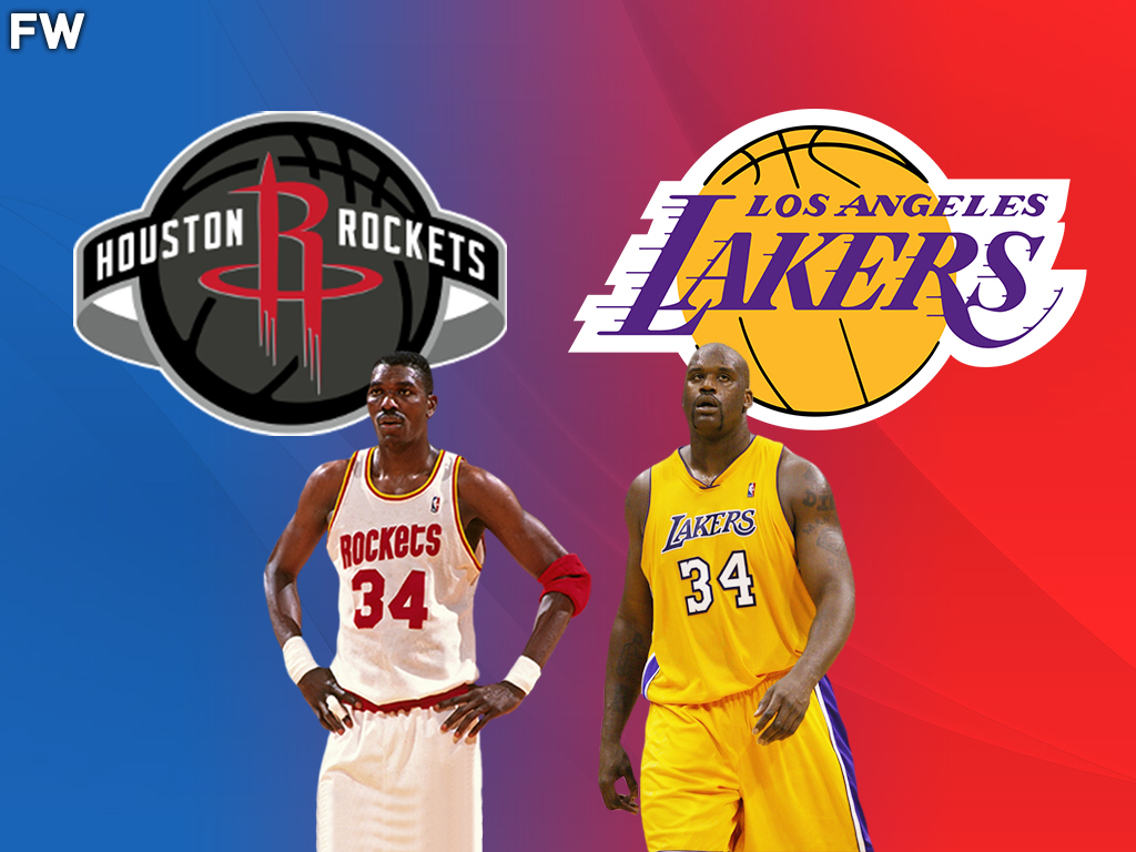 Hakeem Olajuwon vs. Shaquille O’Neal