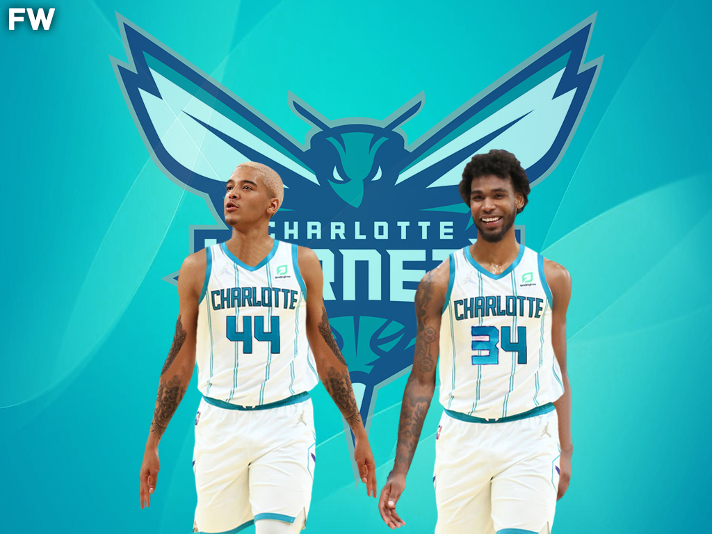 Jeremy Sochan and Tari Eason Charlotte Hornets