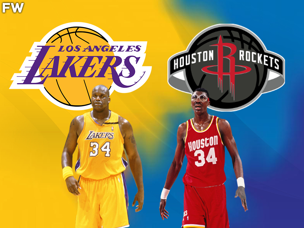 Shaquille O’Neal vs. Hakeem Olajuwon