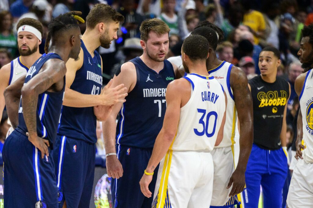 Luka Doncic Gets Mad At Stephen Curry And The Warriors For Taunting ...