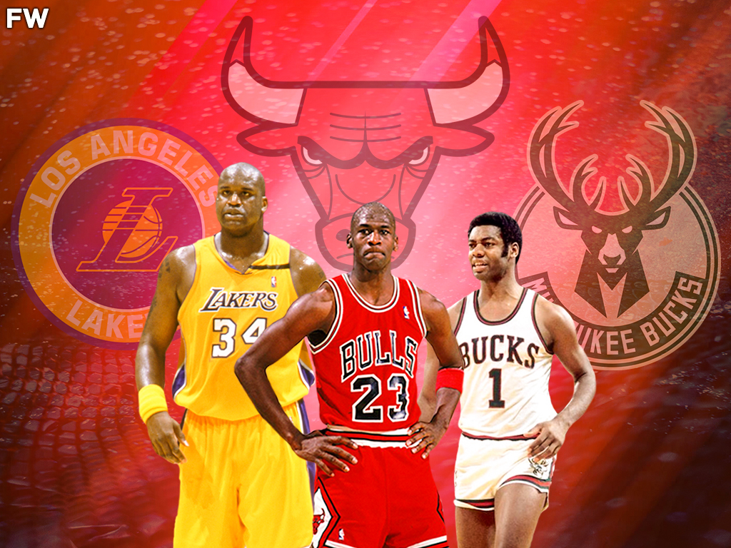 Michael Jordan, Shaquille O’Neal, Oscar Robertson