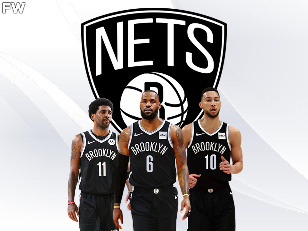 Kyrie Irving, LeBron James, Ben Simmons