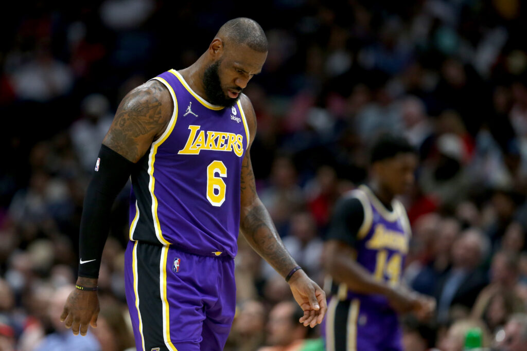 Skip Bayless Says If The Lakers Miss The Play-In Tournament Again It Will  Have A Huge Negative Impact On LeBron James' Legacy: "He Could End Up With  3 Bad Years, And All