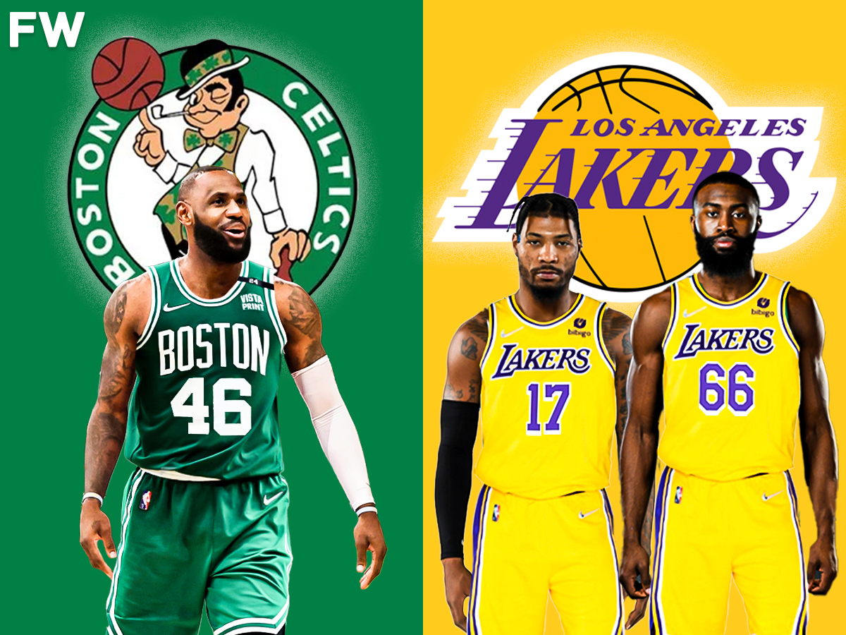 Jaylen Brown, Marcus Smart, 2024 First-Round Pick, 2026 First-Round Pick for LeBron James