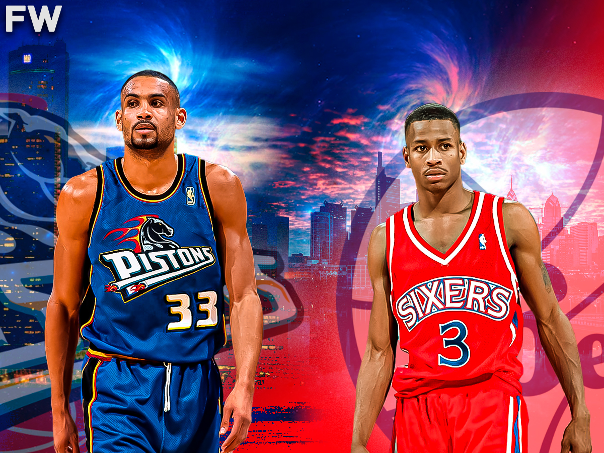 Grant Hill and Allen Iverson
