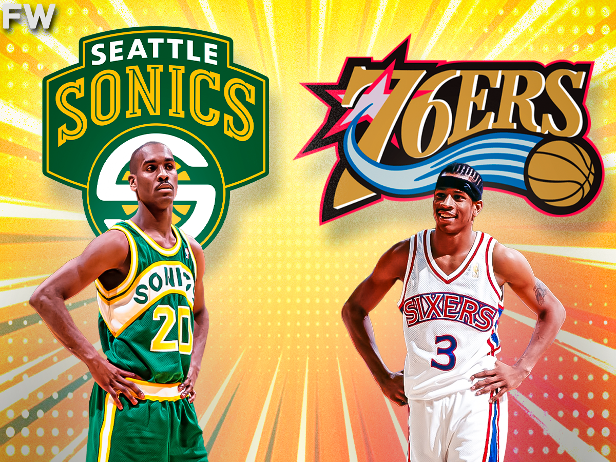 Gary Payton and Allen Iverson