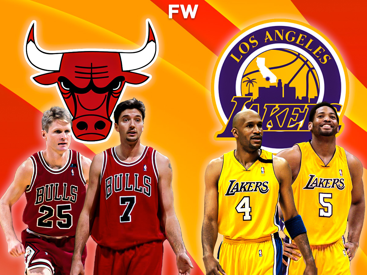 Toni Kukoc, Steve Kerr, Ron Harper, Robert Horry