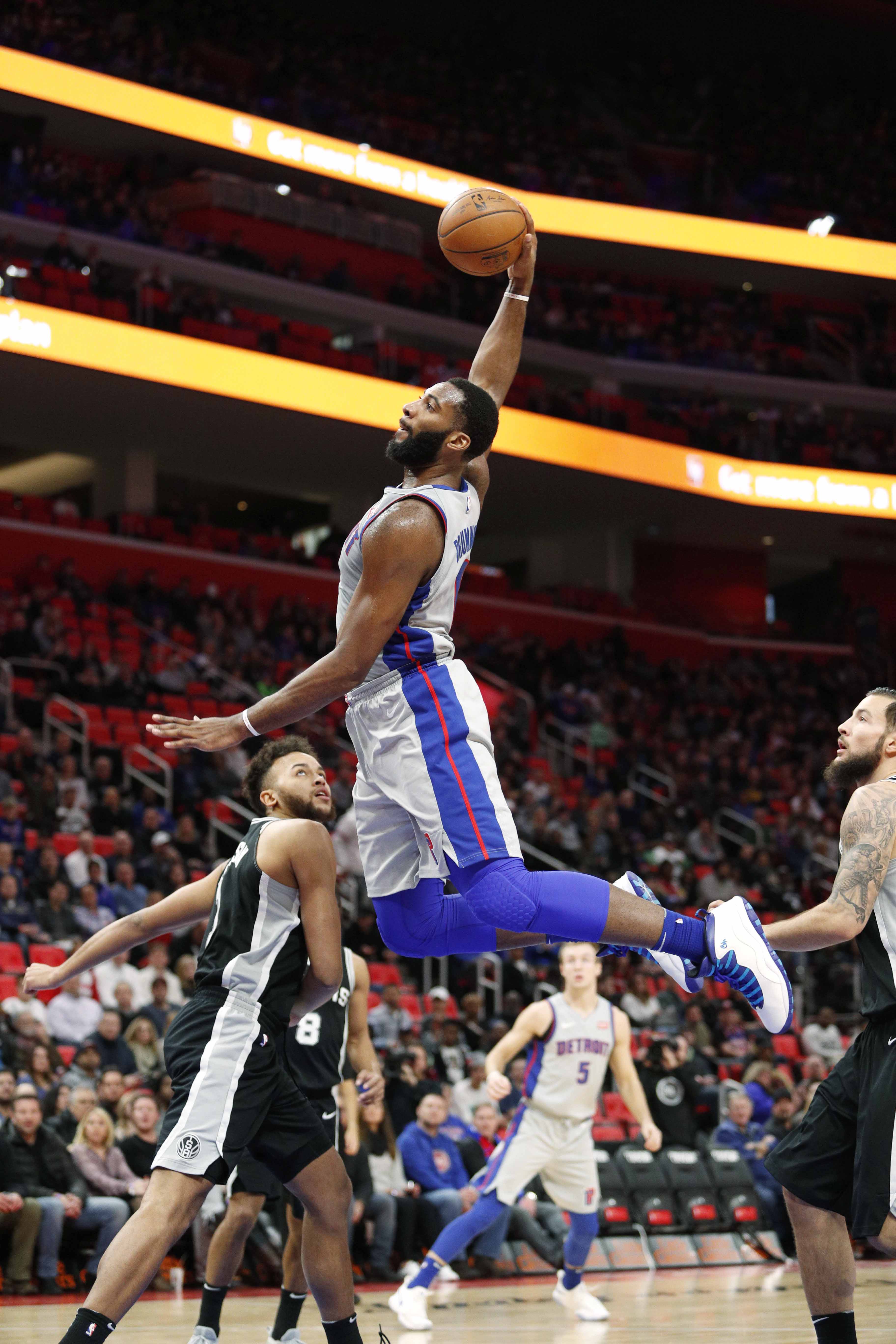 Andre Drummond Detroit Pistons 2017