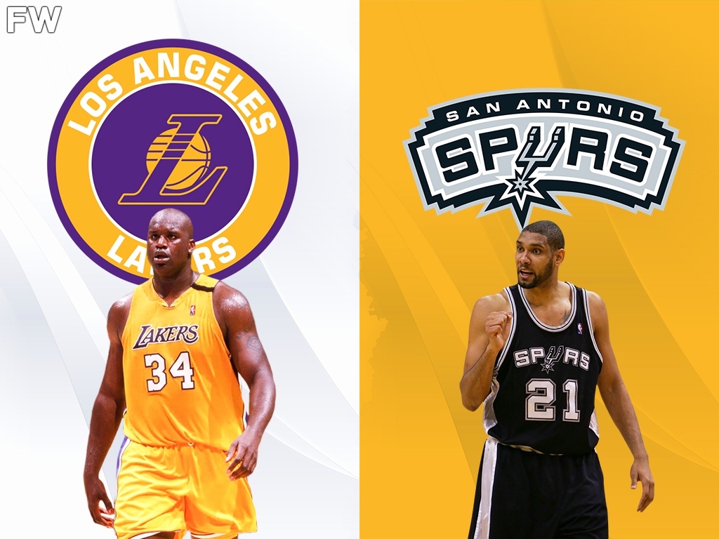 Shaquille O’Neal vs. Tim Duncan