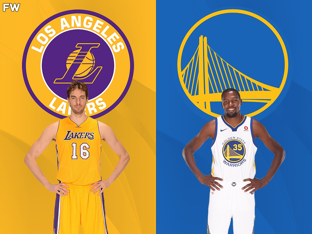 Pau Gasol vs. Kevin Durant
