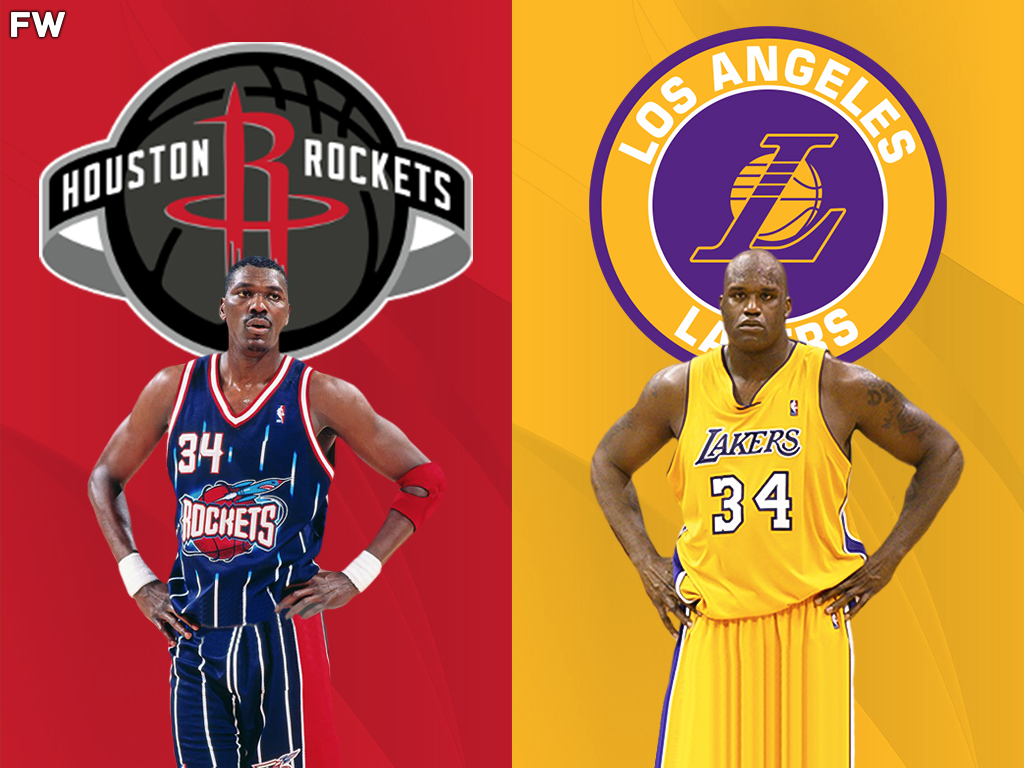 Hakeem Olajuwon vs. Shaquille O'Neal