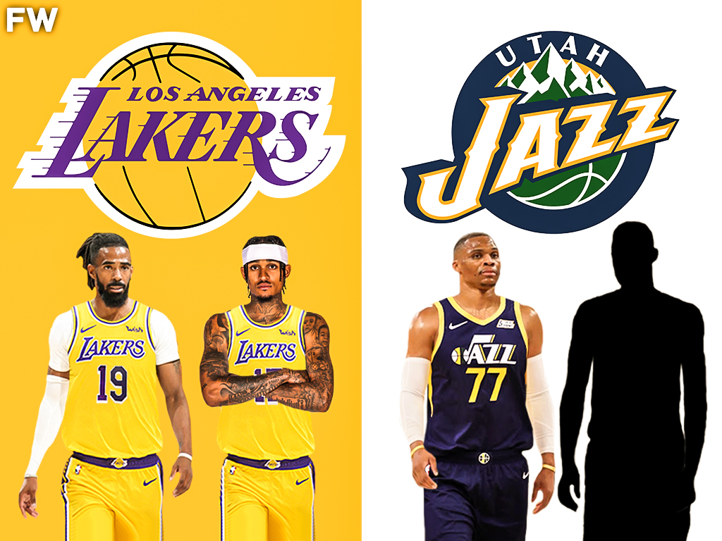 Mike Conley Jr And Jordan Clarkson - Los Angeles Lakers