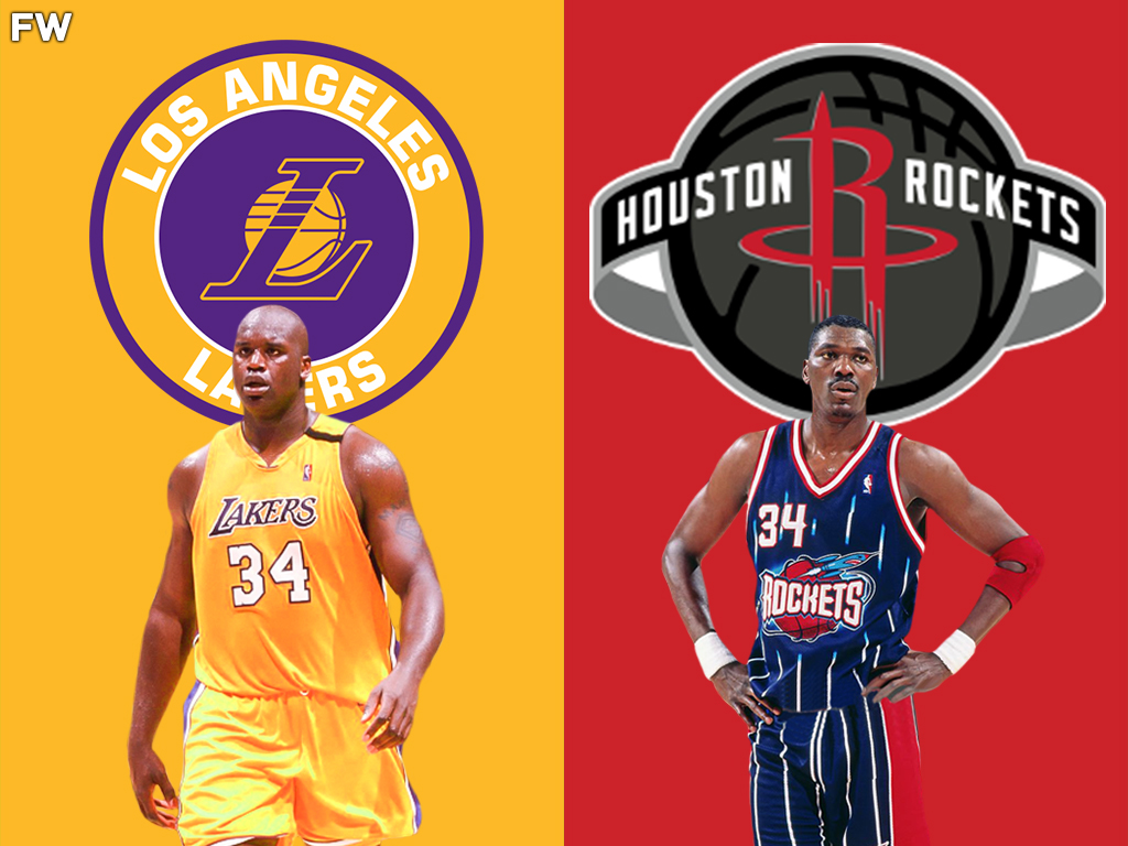 Shaquille O’Neal vs. Hakeem Olajuwon