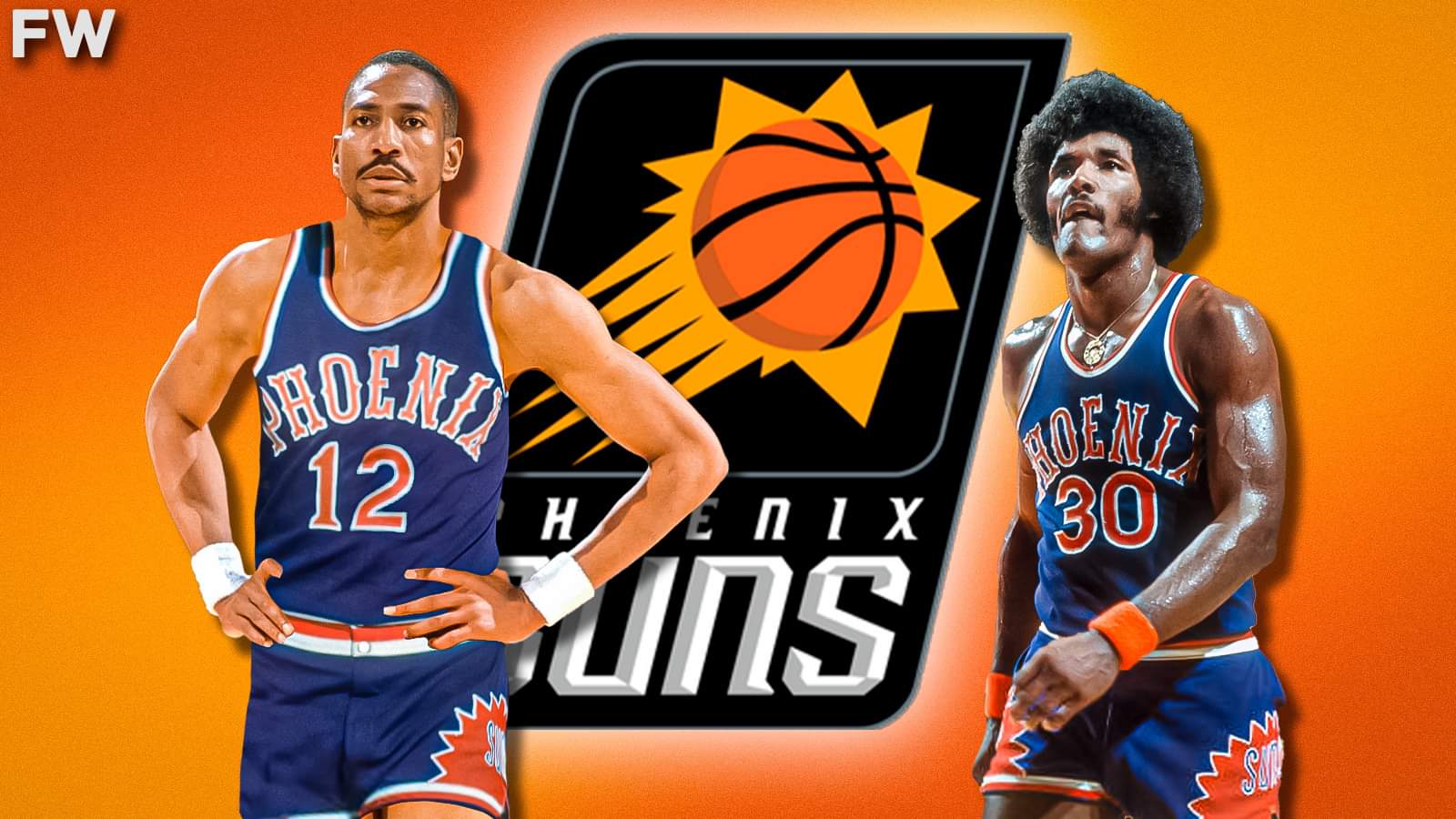 Alex English and Ron Lee