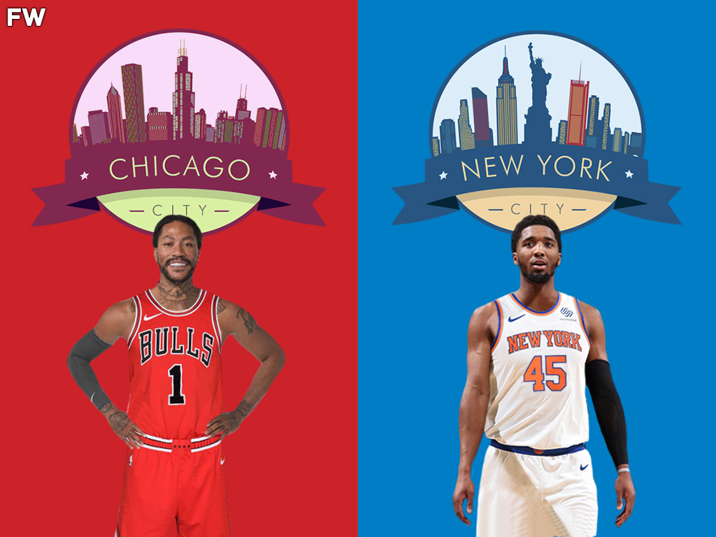 Derrick Rose vs. Donovan Mitchell