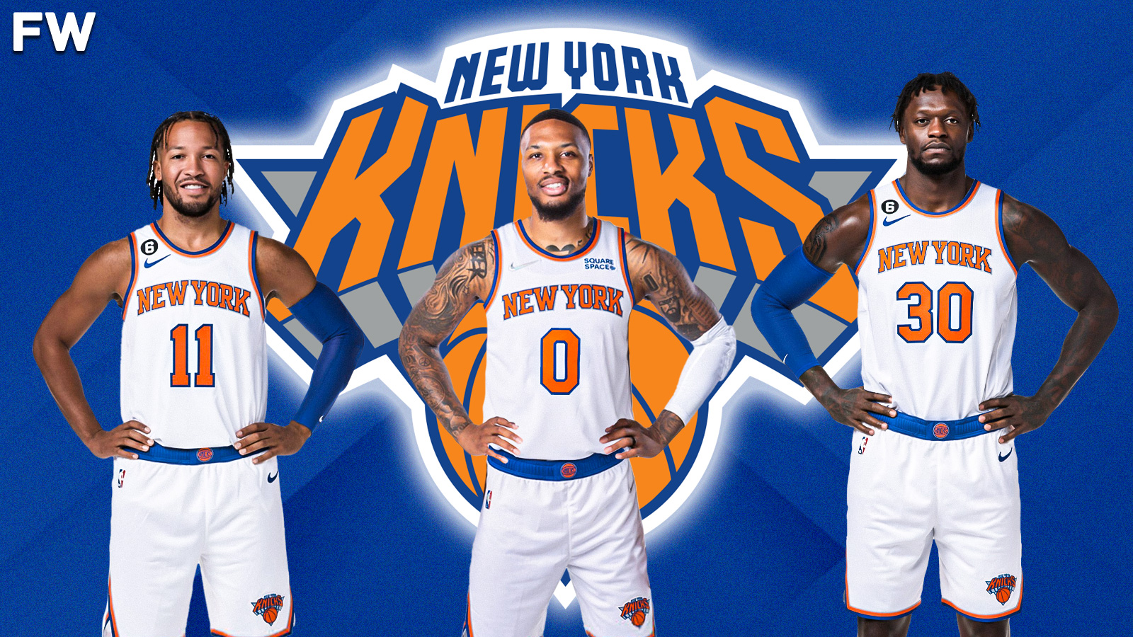 Jalen Brunson, Damian Lillard, Julius Randle