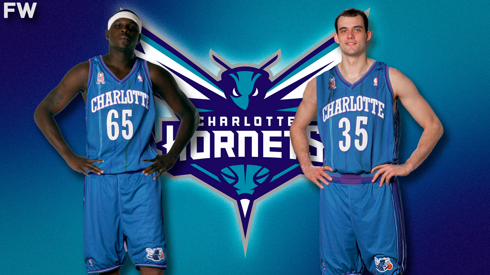 Zach Randolph and Kirk Haston