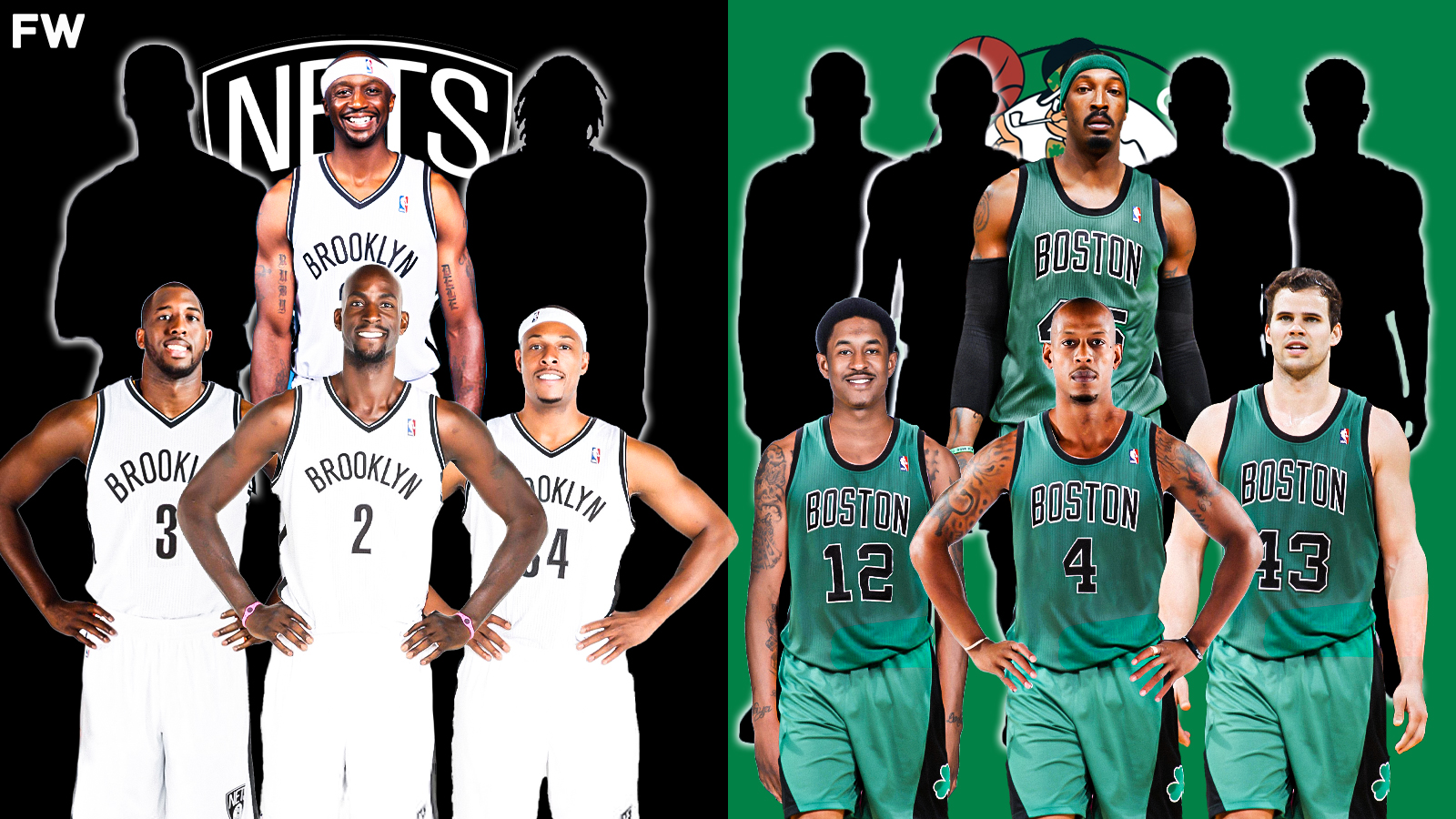 The Boston Celtics Trade Paul Pierce And Kevin Garnett To The Brooklyn Nets