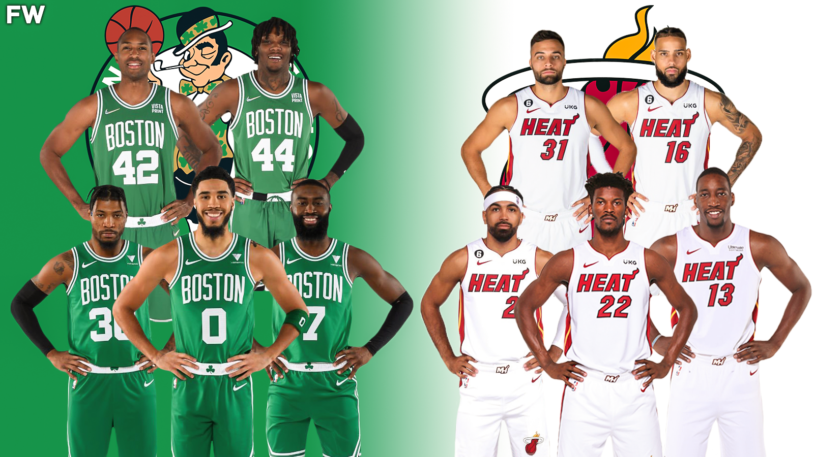 Boston Celtics vs. Miami Heat Starting Lineups