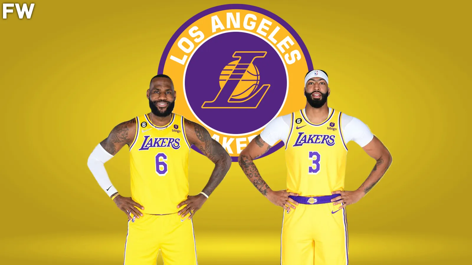 LeBron James and Anthony Davis