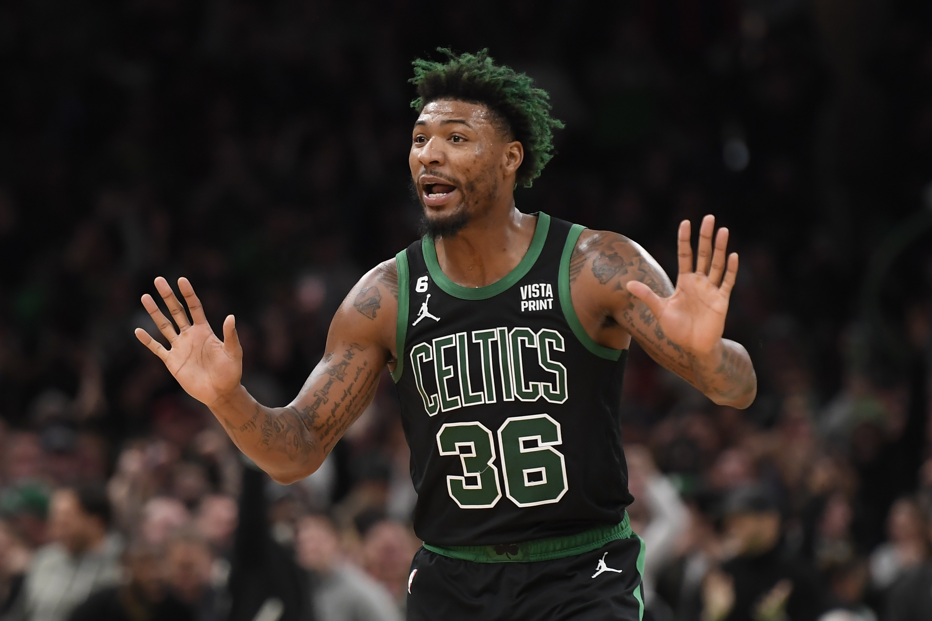 Marcus Smart On Joe Mazzulla's Offense: "The Majority Of The Offense Is Random"