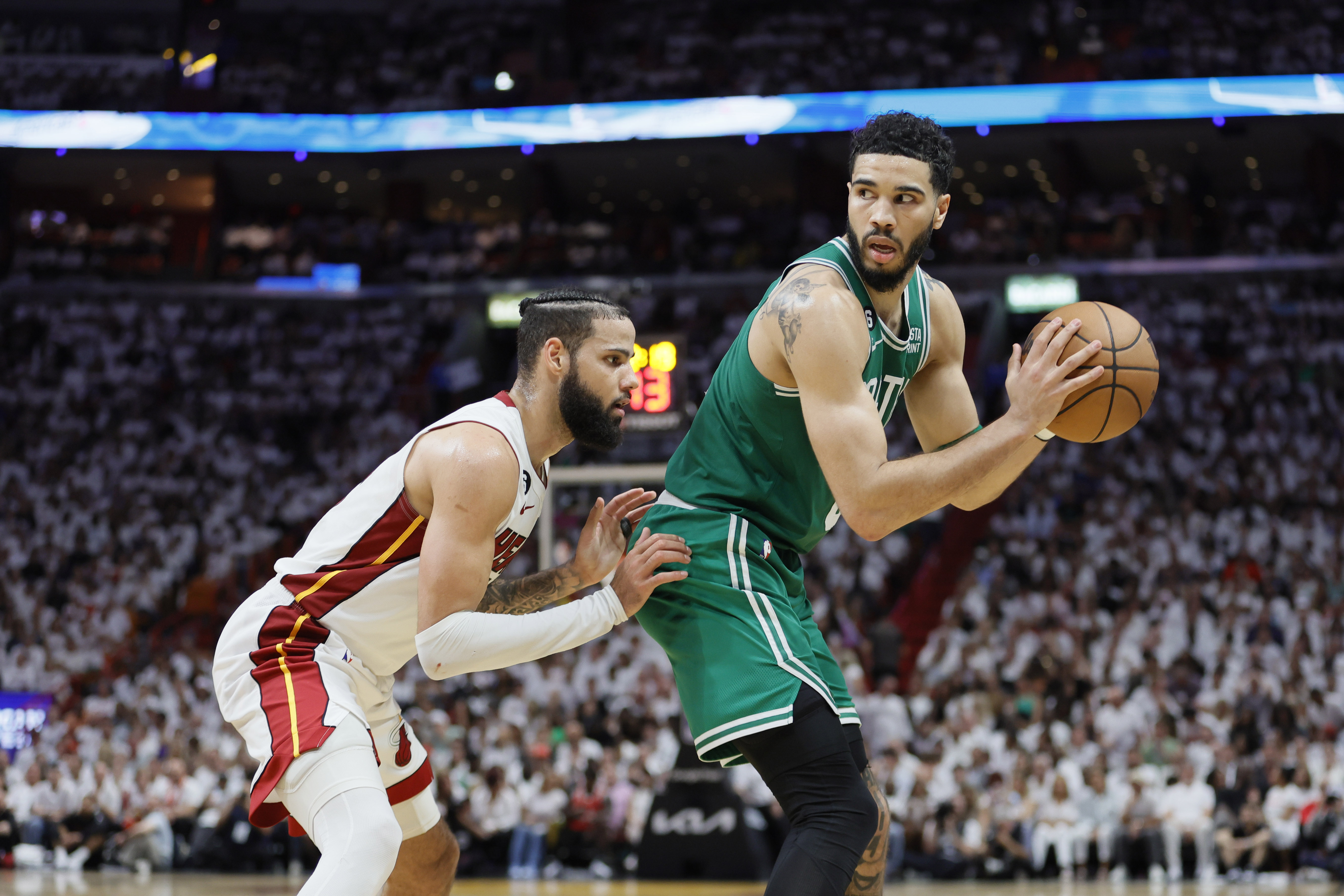Jayson Tatum Appears To Tweak Ankle During Game 7