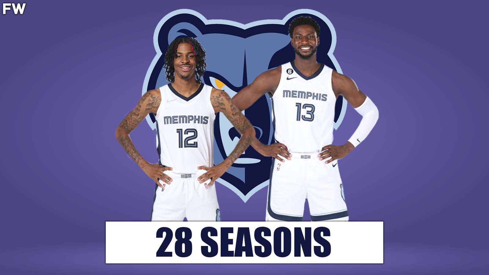 Memphis Grizzlies - 28 Seasons Without NBA Finals