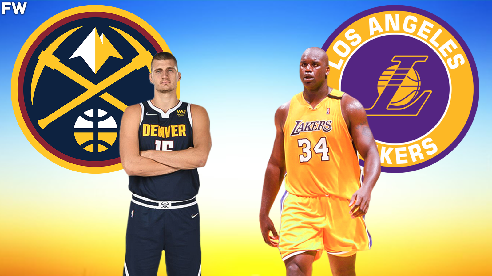 Nikola Jokic vs. Shaquille O’Neal 1 on 1