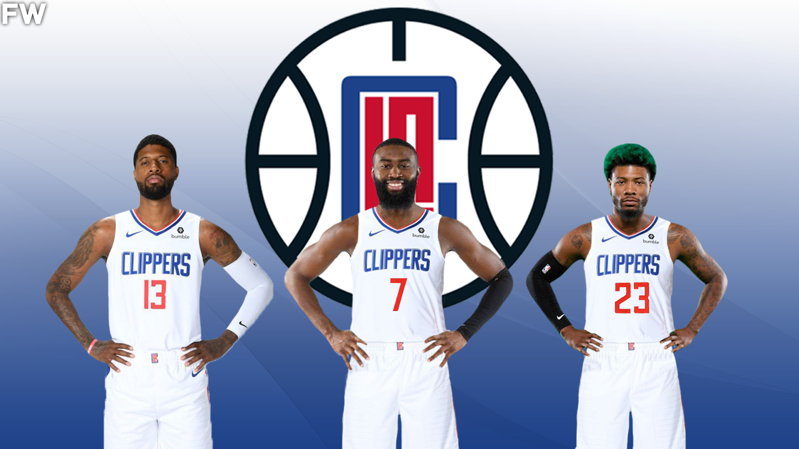 Jaylen Brown, Paul George, Marcus Smart - Los Angeles Clippers