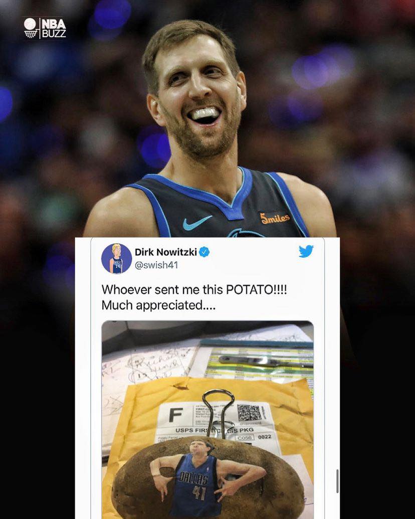 Dirk Nowitzki Had The Funniest Tweets Of All-Time: "I Hope The Guy That Stole My Bag Is 7 Feet So He Can At Least Rock My Sweet Clothes"