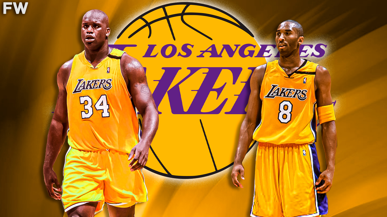 Shaquille O'Neal and Kobe Bryant