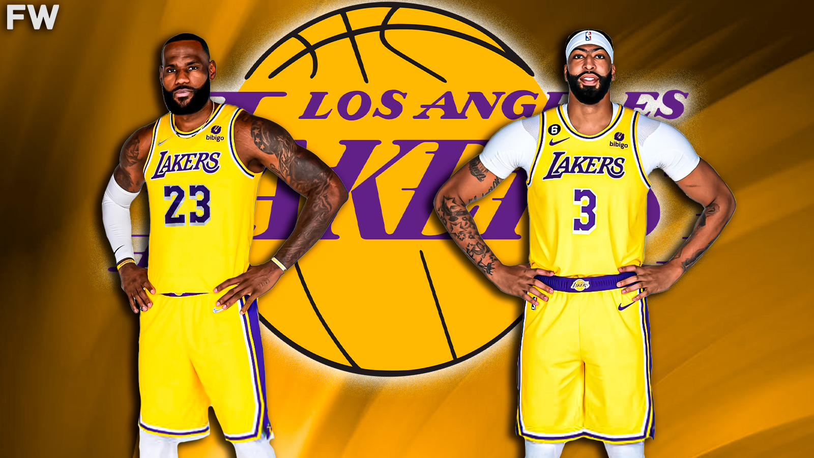 LeBron James and Anthony Davis