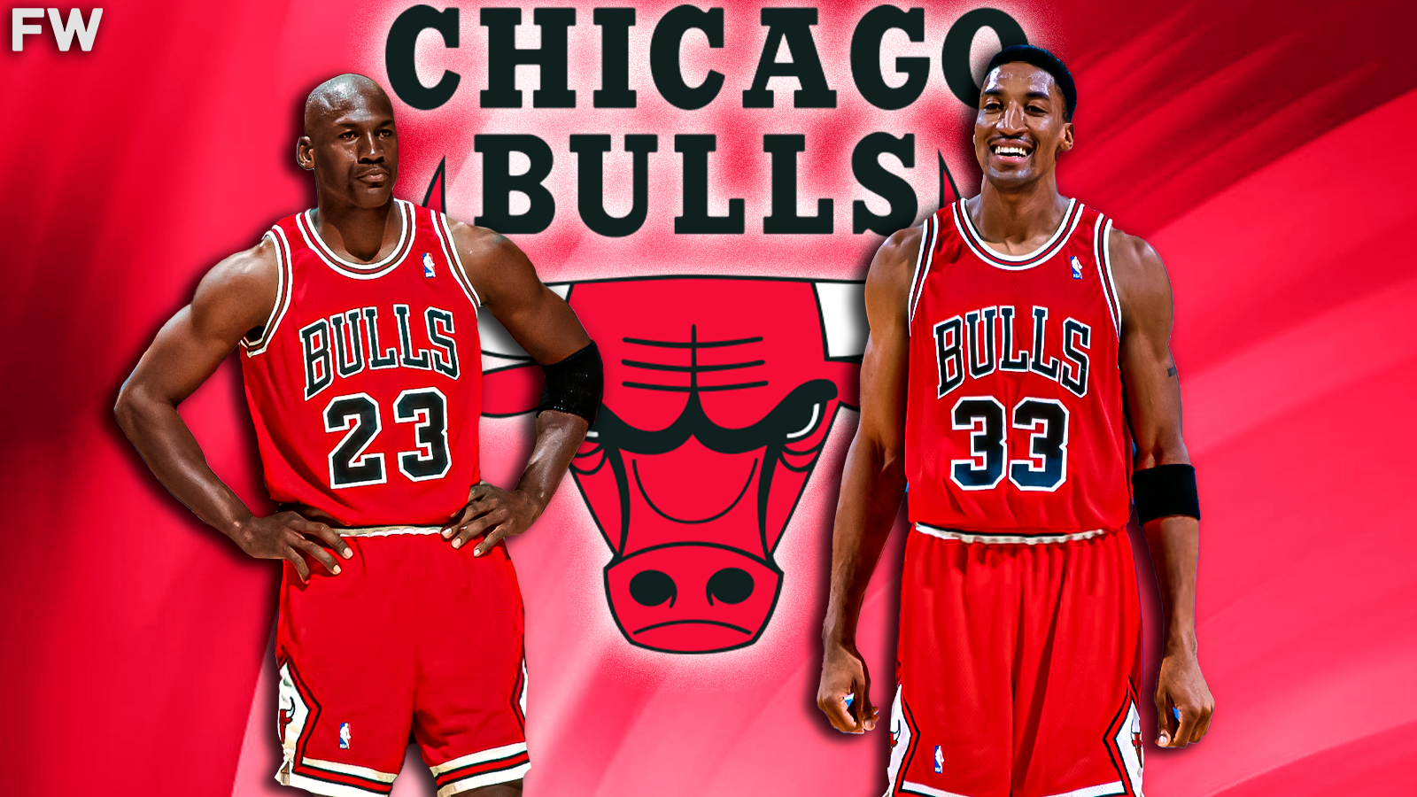 Michael Jordan and Scottie Pippen