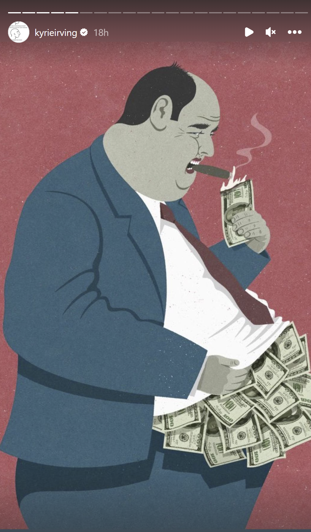 Kyrie Irving Exposes The Lies Of Democracy And Government: "Sad Reality Of The World"