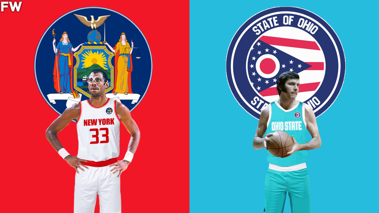 Kareem Abdul-Jabbar vs. Jerry Lucas