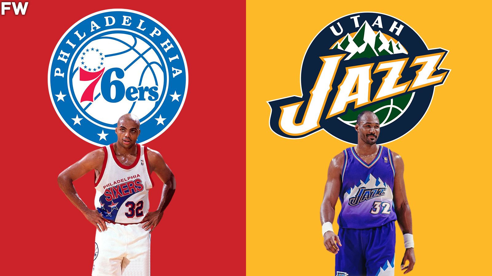 Charles Barkley vs. Karl Malone