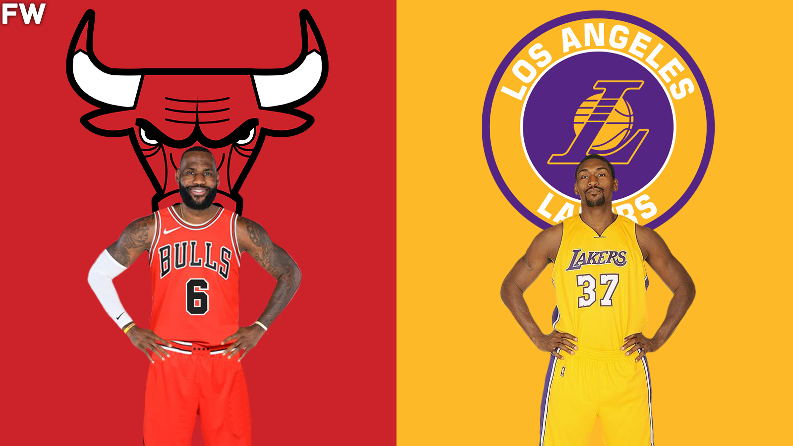 LeBron James vs. Ron Artest