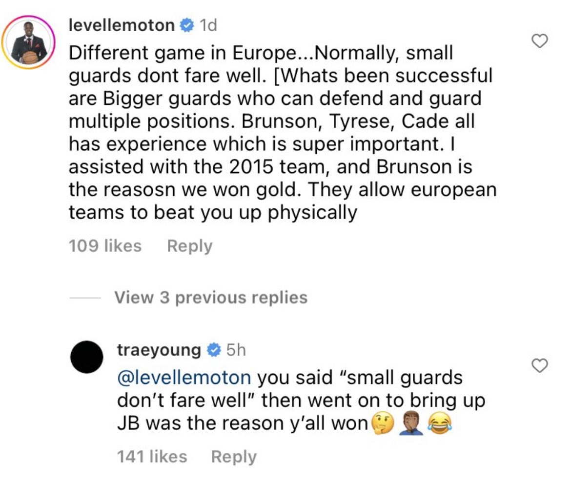 Trae Young Instagram